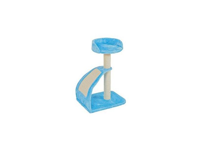 Škrabadlo WAVE cat tree S modrá 66cm Zolux