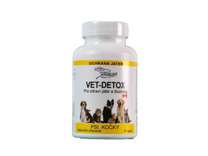 vet detox pro zdravi jater a zlucniku 30cps