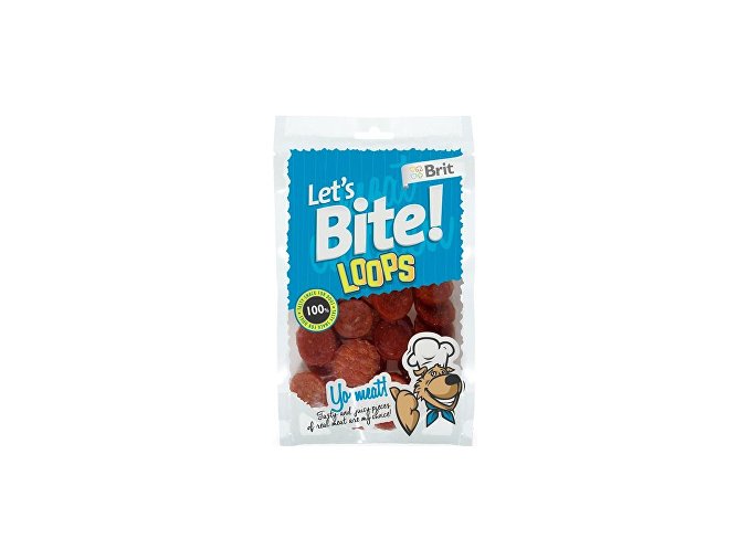 Brit pochúťka Let's Bite Loops 80g