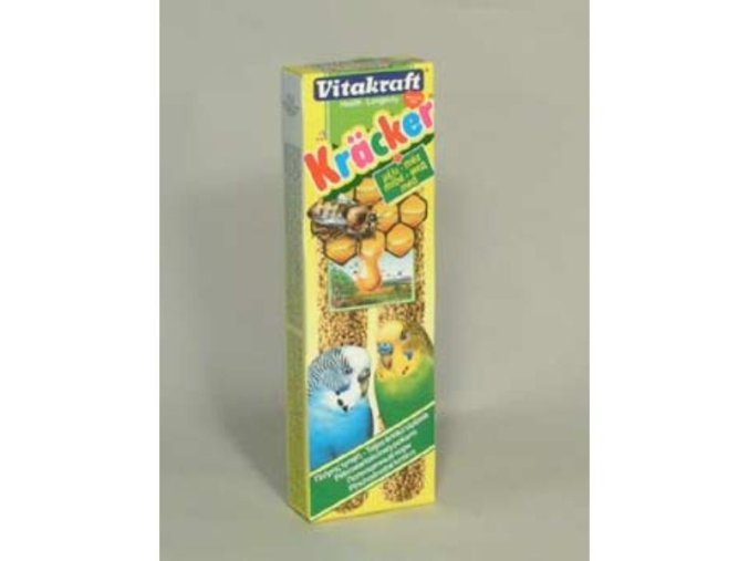 Vitakraft Bird Kräcker Budgie Honey tyč 2ks