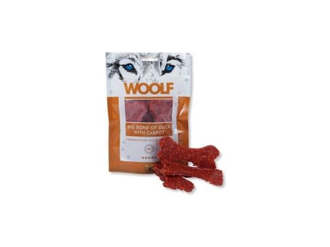 WOOLF big bone of duck with carrot 100g