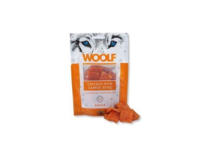 WOOLF chicken with carrot bites 100g