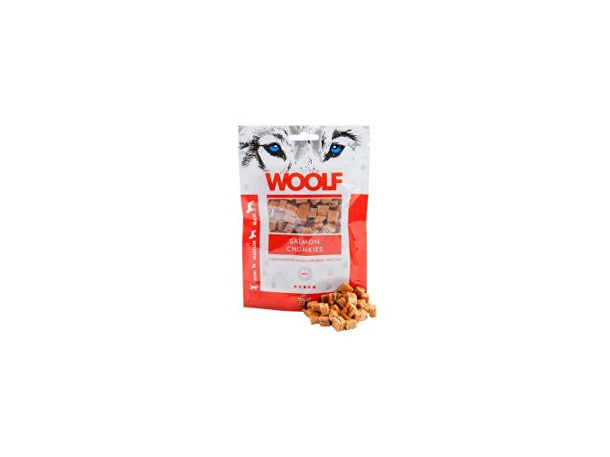 WOOLF salmon chunkies 100g