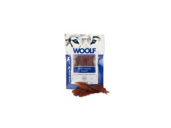 WOOLF soft duck jerky 100g