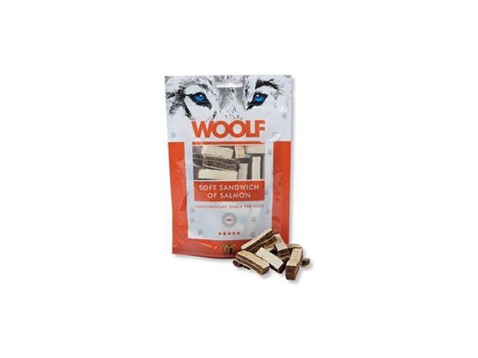 WOOLF soft sandwich of salmon 100g
