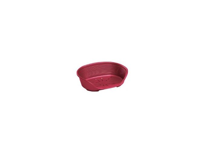 pelech plast siesta dlx 4 bordo 615x45x215cm fp 1ks