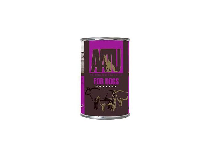 AATU Dog Beef n Buffalo konz. 400g