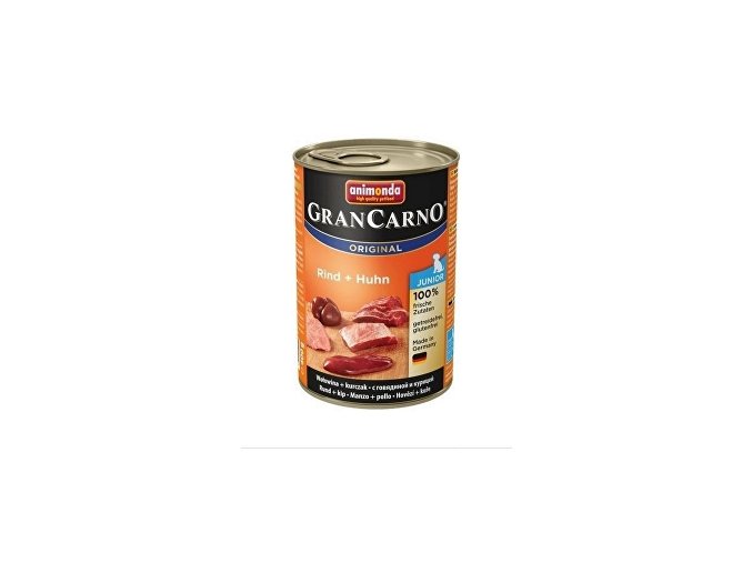 Animonda GRANCARNO konz. JUNIOR hov / kuracie 400g