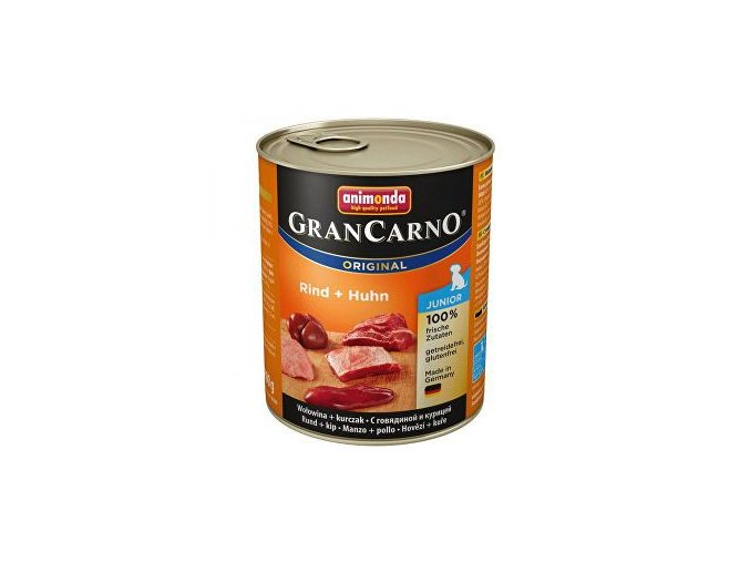 Animonda GRANCARNO konz. JUNIOR hov / kuracie 800g