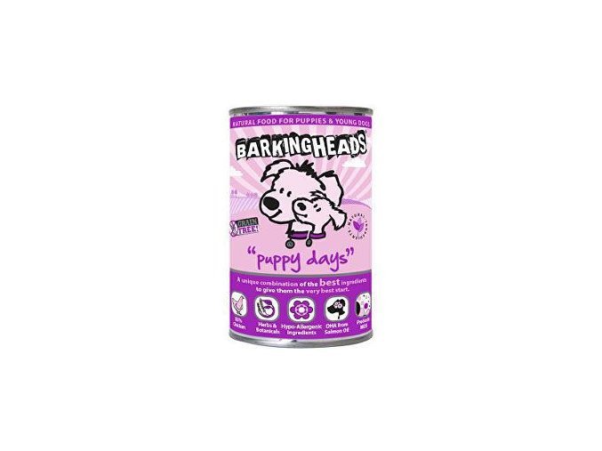 BARKING HEADS Puppy Days konz. 400g