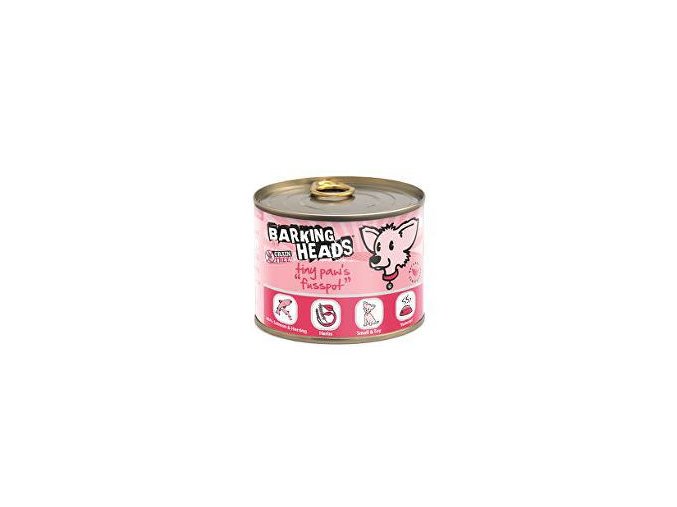 BARKING HEADS Tiny Paws Fusspot konz. 200g