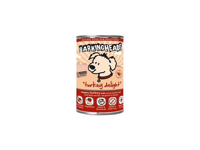 BARKING HEADS Turkey Delight konz. 400g