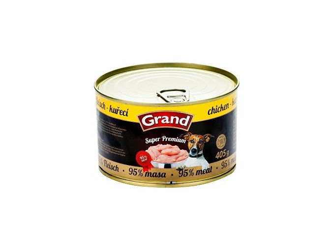 GRAND konz. Superpremium hydinové 405g