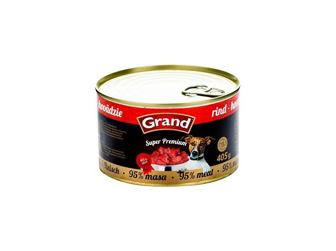 GRAND konz. Superpremium hovädzie 405g