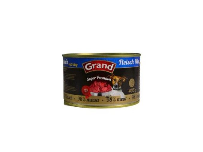 GRAND konz. Superpremium zmes drobky 405g