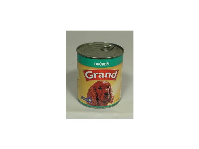 GRAND konzerva hydinová 850g