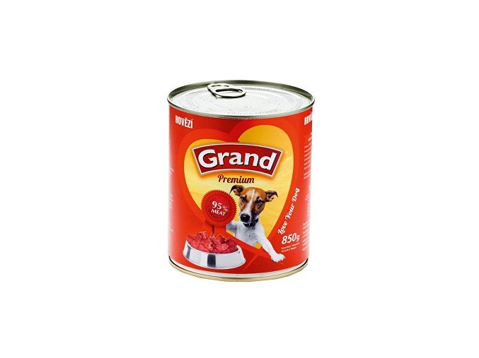 GRAND konzerva hovädzia 850g