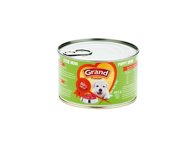 GRAND konzerva šteňa Menu 405g
