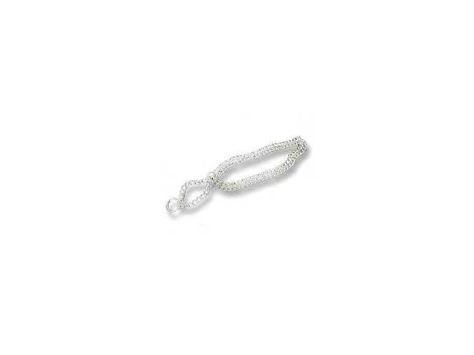 Obojok kovový polosťahovák 2radový 60cm/2,5mm
