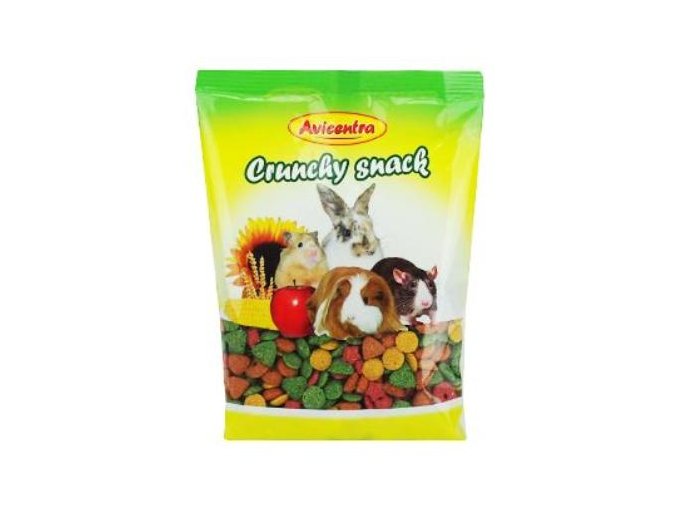 Avicentra farebné chrumky pre hlodavce 200g