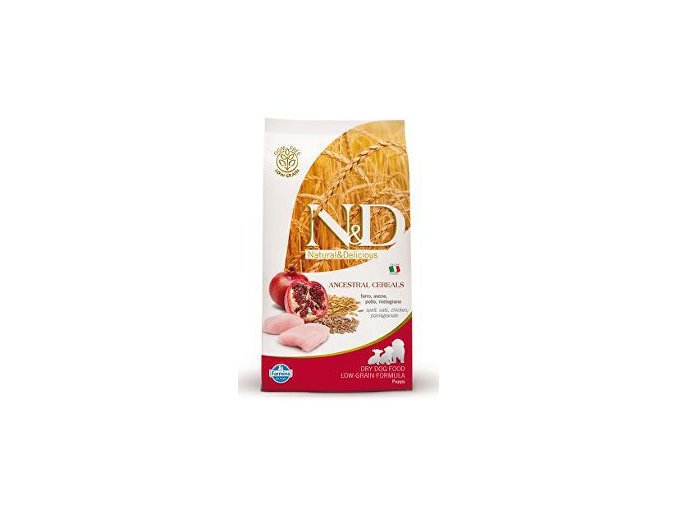 N&D LG DOG Puppy Mini Chicken & Pomegr 2,5kg