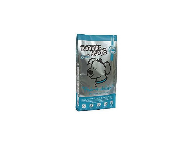 BARKING HEADS Fish-n-Delish GRAIN FREE 12kg
