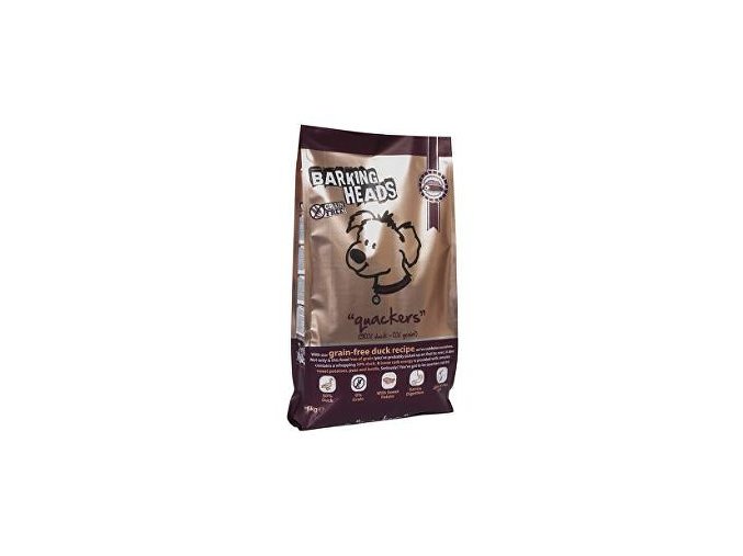 BARKING HEADS Quackers GRAIN FREE 6 kg