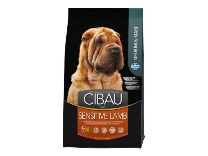 cibau dog adult sensitive lambrice 12kg