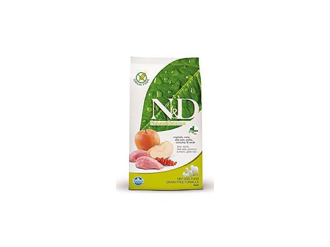 N&D Grain Free DOG Adult Maxi Boar & Apple 12kg