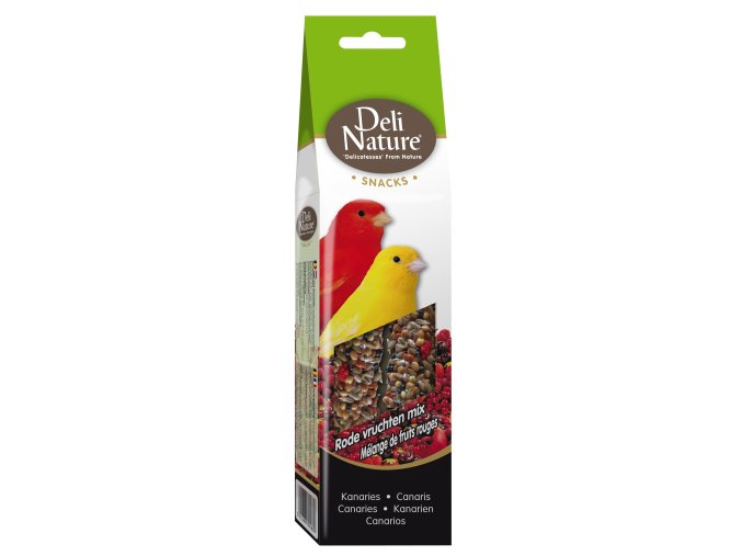 Deli Nature SNACK Canaries - RED FRUIT MIX 60g