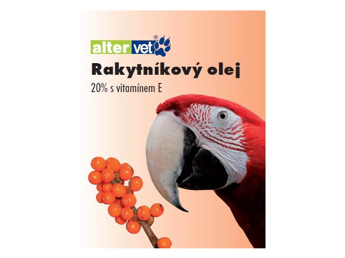 Rakytníkový olej 20% s vitamínom E 100 ml