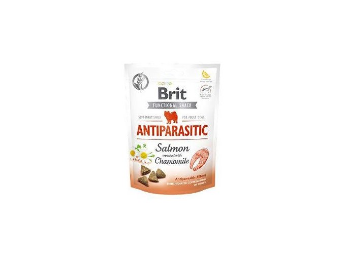 Brit Care Dog Functional Snack Antiparasit Salmon 150g