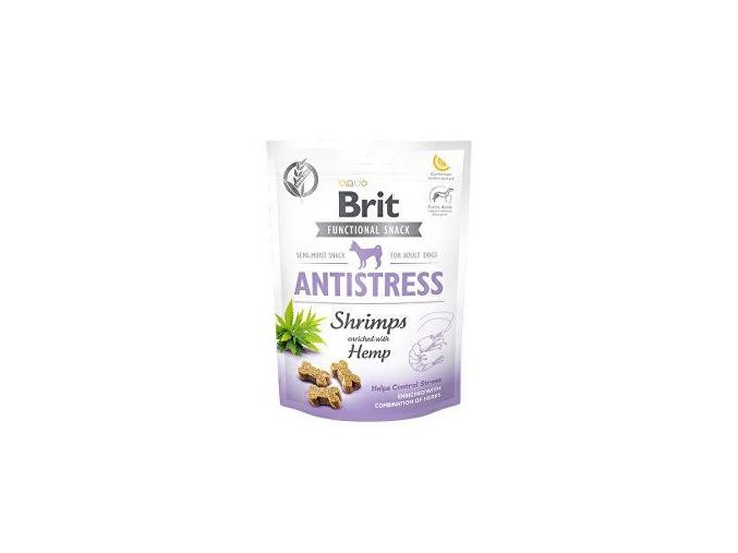 Brit Care Dog Functional Snack Antistress Shrimps 150g