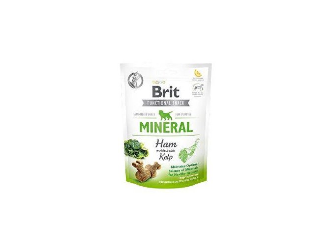 Brit Care Dog Functional Snack Mineral Ham Puppies150g