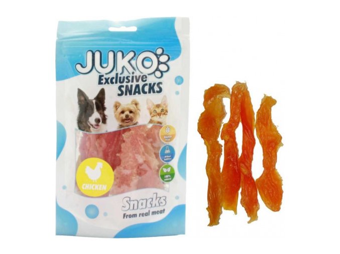 juko excl smarty snack soft chicken jerky 250g