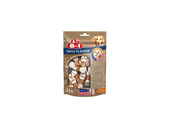 Pochúťka 8in1 Triple Flavour XS (21ks)
