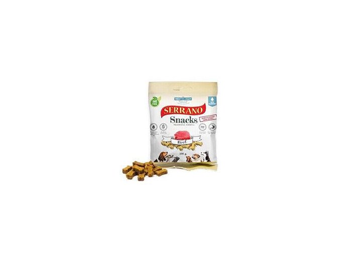 Serrano Snack for Dog-Beef 100g