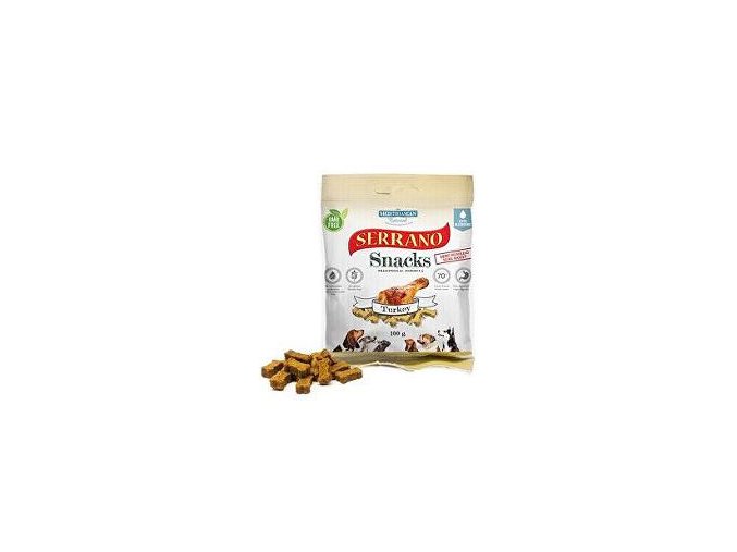 Serrano Snack for Dog-Turkey 100g