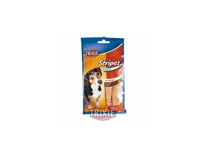 Trixie STRIPES light hydinové 10ks 100g
