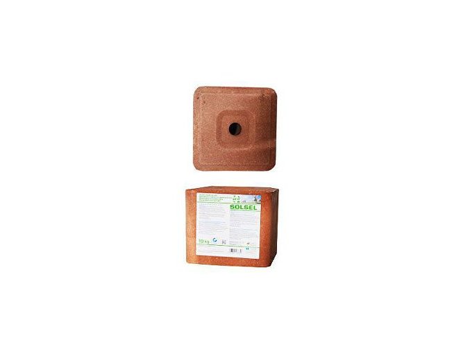 Liz soľný minerálne bez medi 10kg kocka