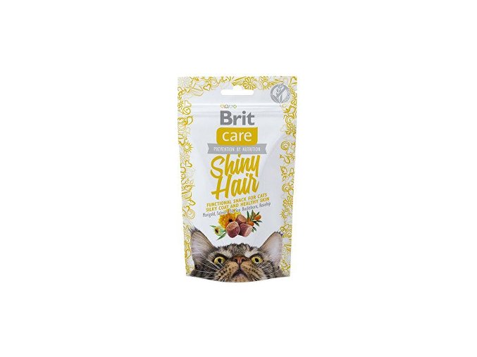 Brit Care Cat Snack Shiny Hair 50g