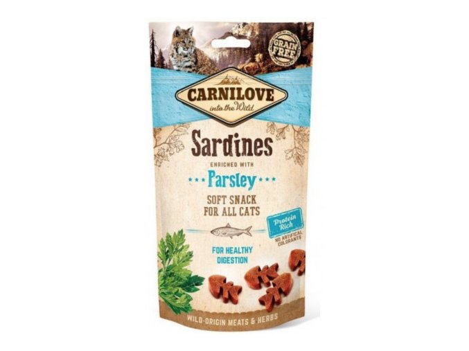 Carnilove Cat Semi Moist Snack Sardine&Parsley 50g