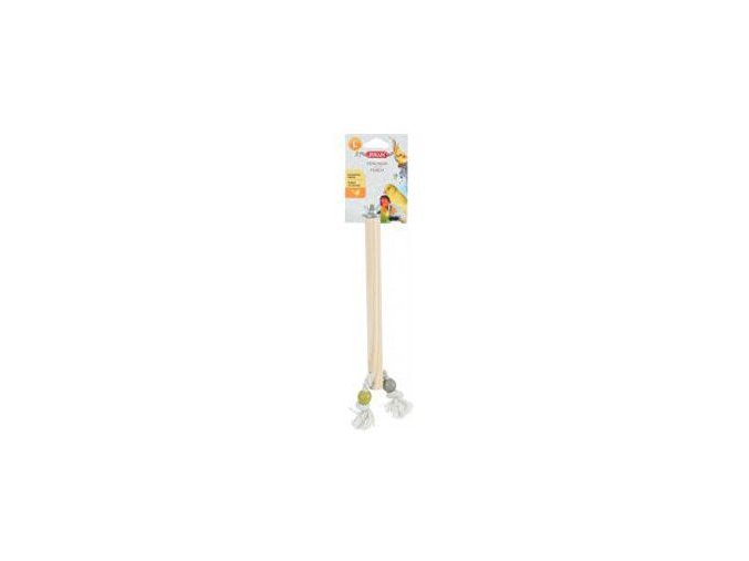 Bidlo pre vtáky drevené L 30 cm