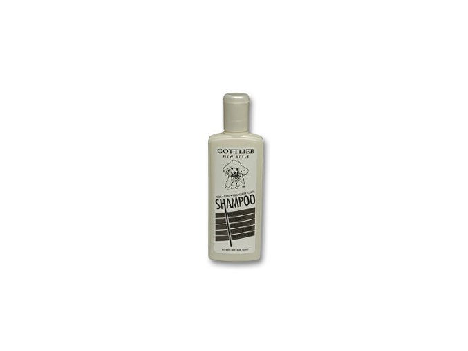 Gottlieb Pudel šampón s makadamovým olejom biely 300 ml
