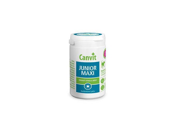 Canvit Junior MAXI ochutené pre psov 230g