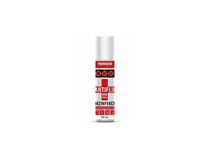 PREDATOR dezinfekcia WHO Antiflu spray 90ml