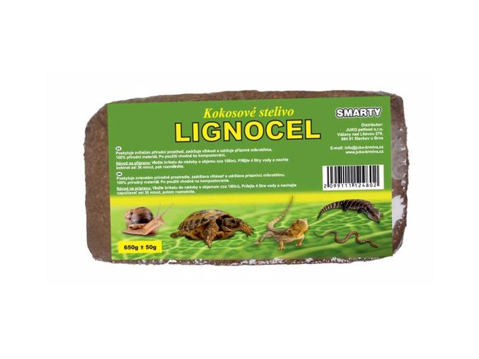 Kokosové stelivo Lignocel  650 g