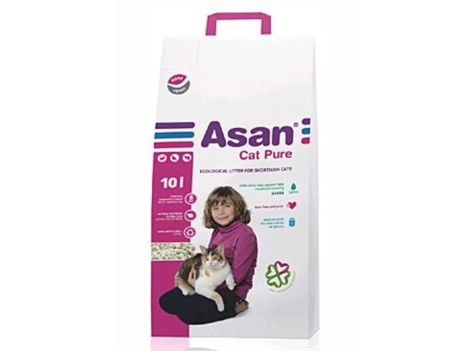 ASAN Cat Pure Podstielka 10l