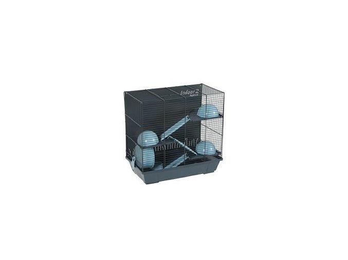Klietka INDOOR 2 50cm 50cm Triplex s výbavou