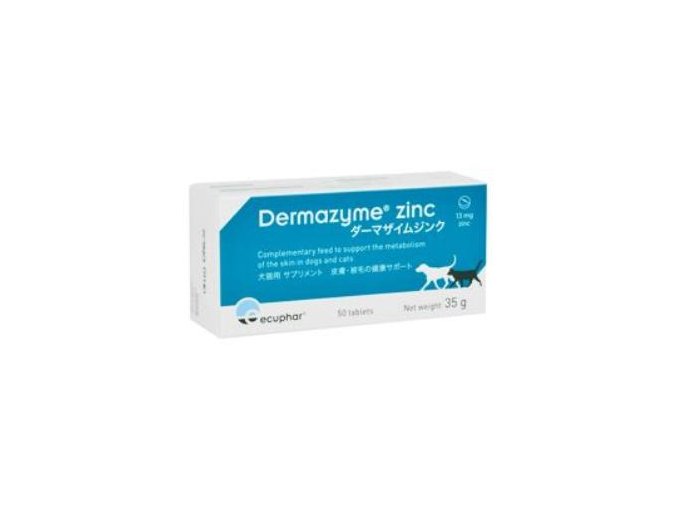 Dermazyme Zinc pre psov a mačky 50tbl